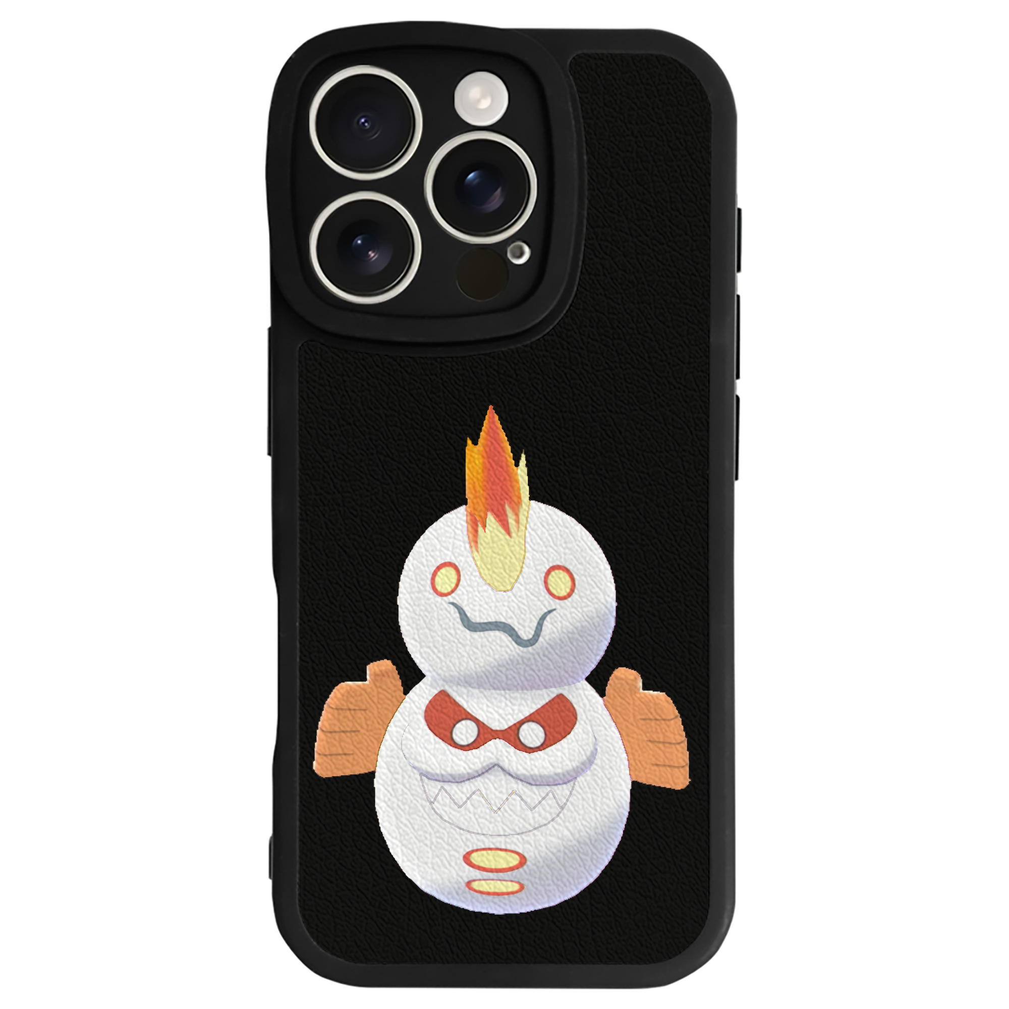 （画像用） ポケットモンスター Pokémon 【iPhone 16シリーズ対応】シリコンスマホケース（レザー調） 材質：シリコン